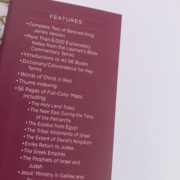 KJV Study Bible NWT beautiful - Picture 2 of 7